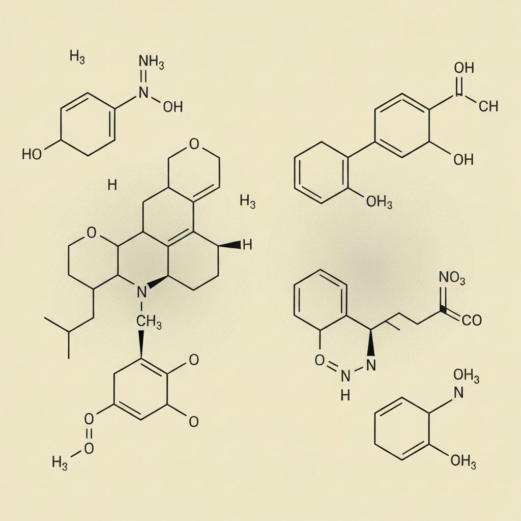 Molecular structures of omega-3 and omega-6 fatty acids